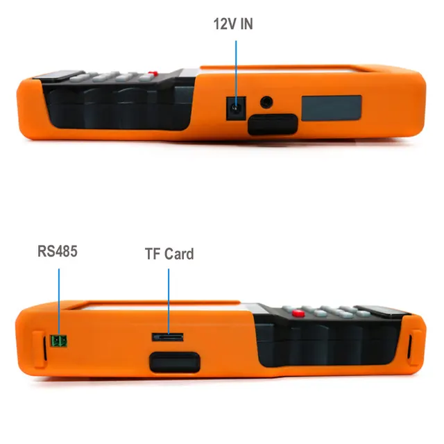 4.3″ HD WiFi CCTV Tester Monitor AHD CVI TVI Analog CVBS RS485 1080P IP Camera Tester Support POE ONVIF Hikvision Dahua Camera
