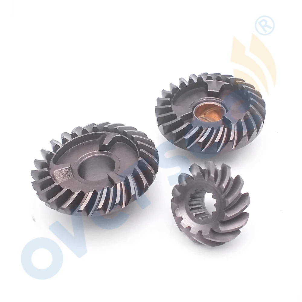 350-64030-0 350-64020-0 350-64010-0 GEAR SET Fit Tohatsu Nissan Outboard M NS F 9.9HP 15HP 18HP 2/4T 2 or 4 stroke outboard propeller 9 25x12 fit tohatsu engines 9 9hp 15hp 18hp 20hp mfs15c mfs20c mfs9 9c 14 tooth spline