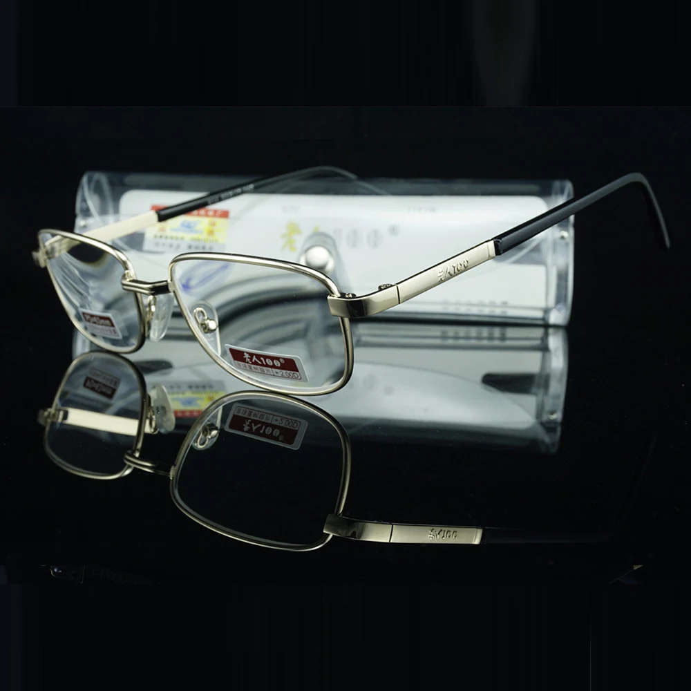 

2019 = Clara Vida High Quality Alloy Full Frame Hd Resin Or Natural Crystal Lens Reading Glasses +1 +1.5 +2 +2.5 +3 +3.5 +4