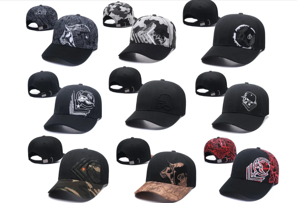 

2019 New Fashion Metal Mulisha Adjustable Baseball Hat Hip Hop golf Snapback Cap For Men Women bone casquette