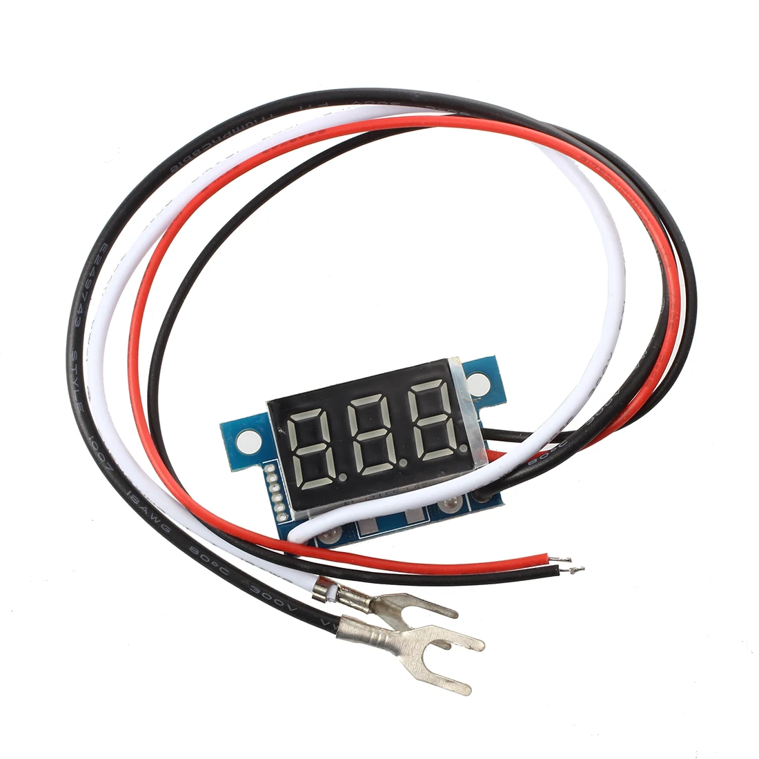 Mini Digital Ammeter Power Display Panel Meter 0 100A Blue LEDin