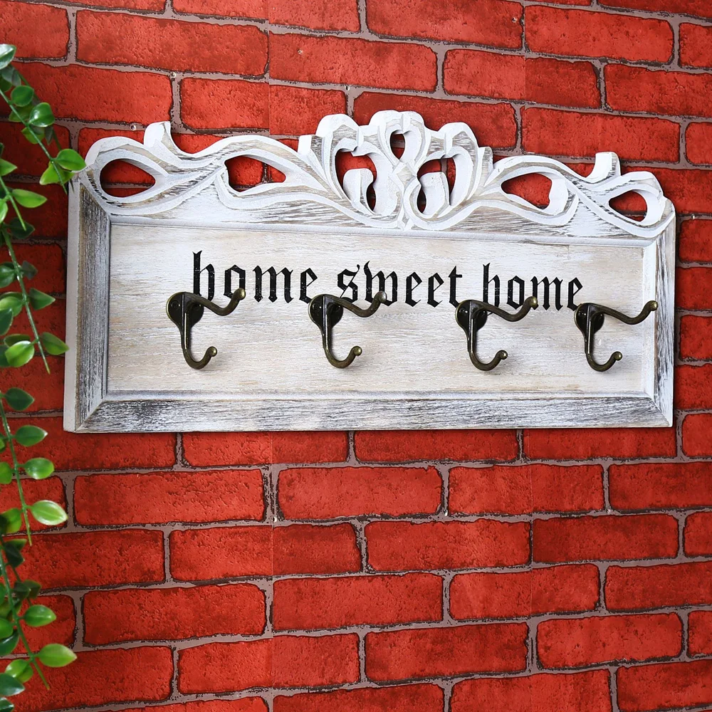 

New Wall Hooks Hangers Wood Density Board Iron Buckles Claw Crafts Wall Door Hooks Accessories Home Organization