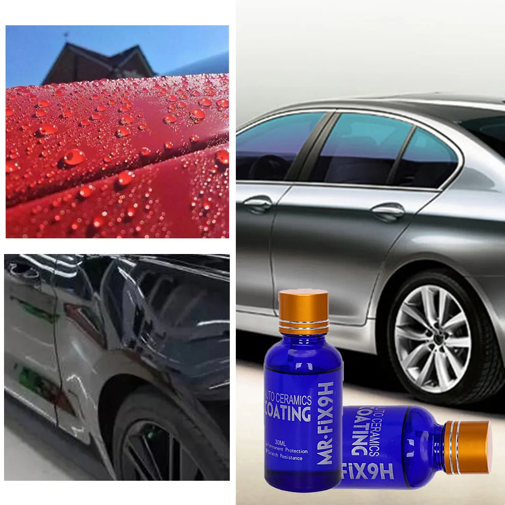 Царапинам автомобилей жидкости Керамика пальто супер гидрофобные Стекло покрытие автомобиля польский автомобиль-Стайлинг полировки
