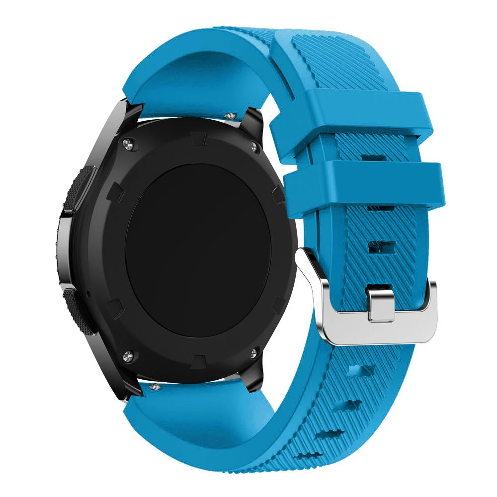 Gear S3 Frontier ремешок для samsung Galaxy watch 46 мм ремешок 22 мм силиконовый ремешок для часов браслет huawei часы GT ремешок S 3 Классический 46 - Цвет ремешка: 18