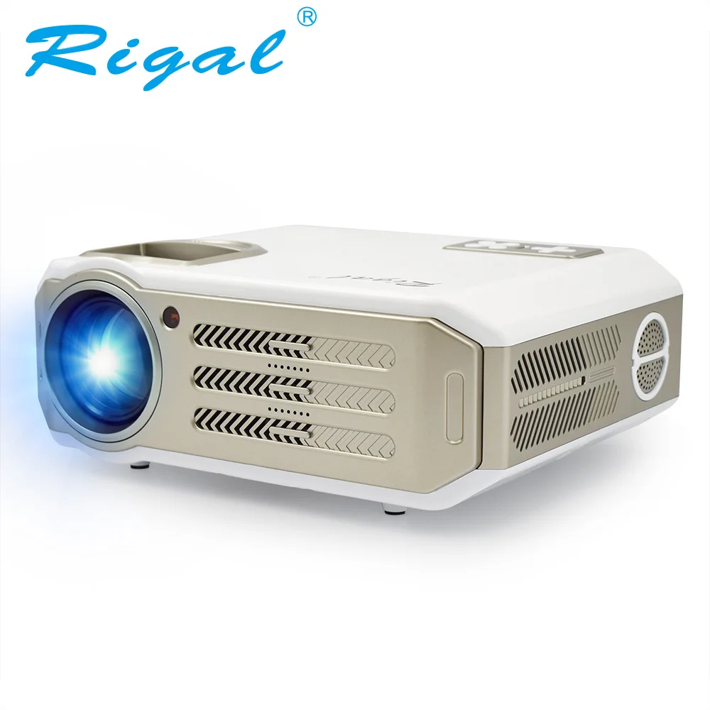 Rigal RD817 Projector Android 6.0 WiFi Full HD 1080P LED LCD Projector 3500 Lumens TV Video HDMI 3D Projetor Beamer Pick Screen