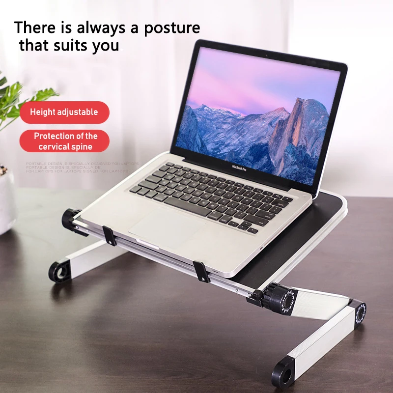  Portable desk foldable computer table scrivania biurko table escritorio Adjustable ergonomics lapto