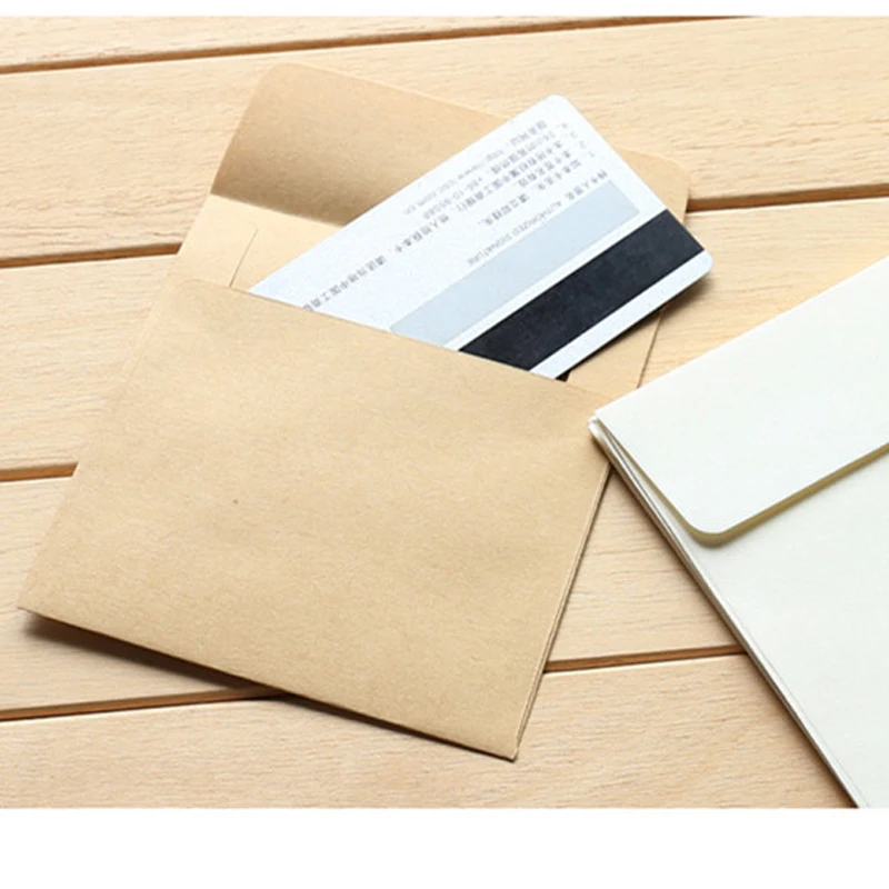 PATIKIL Mini Sobres Paquete De 12 Pequeños Soportes Para Tarjetas De Regalo Sobres De Invitacion De Negocios Retro De Corazon Dorado Para Boda