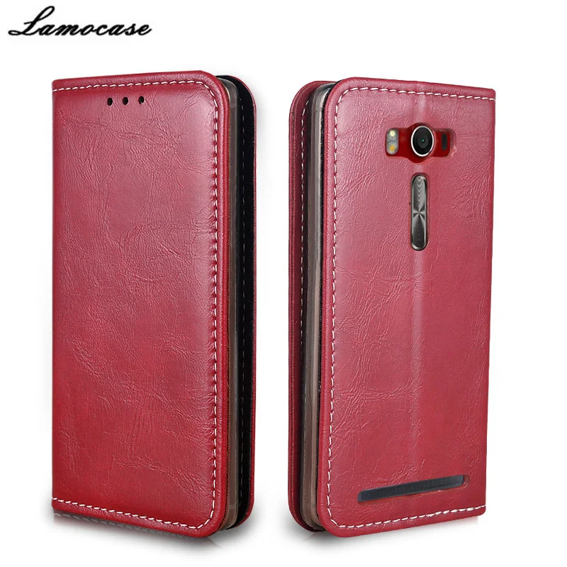 Case For Asus Zenfone 2 Laser Ze500kl Flip Leather Cover For Asus Ze500kl 5 0 inch