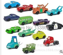 Wholesale for 50 sets NEW 14 PCS per set little cars Figures christmas gift new year