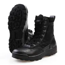 Новые армейские мужские тактические ботинки для пустыни, походов на природе, кемпинга, поклонники военного стиля, морские мужские военные ботинки рыбацкие сапоги