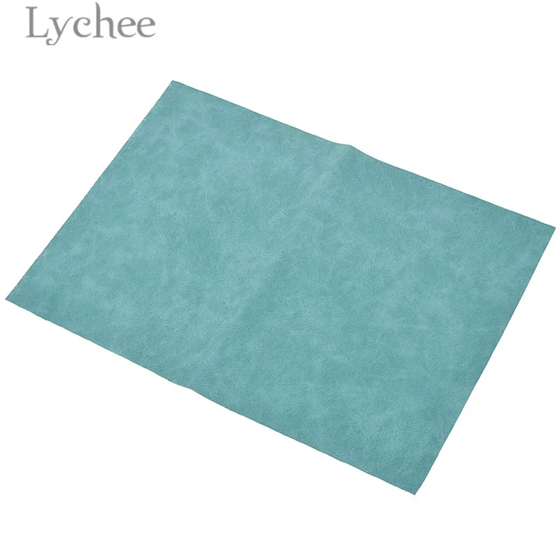 Lychee 21x29 см A4 искусственная замша PU ткань многоцветный Водонепроницаемый Синтетическая Кожа DIY материал для сумки ремни одежды