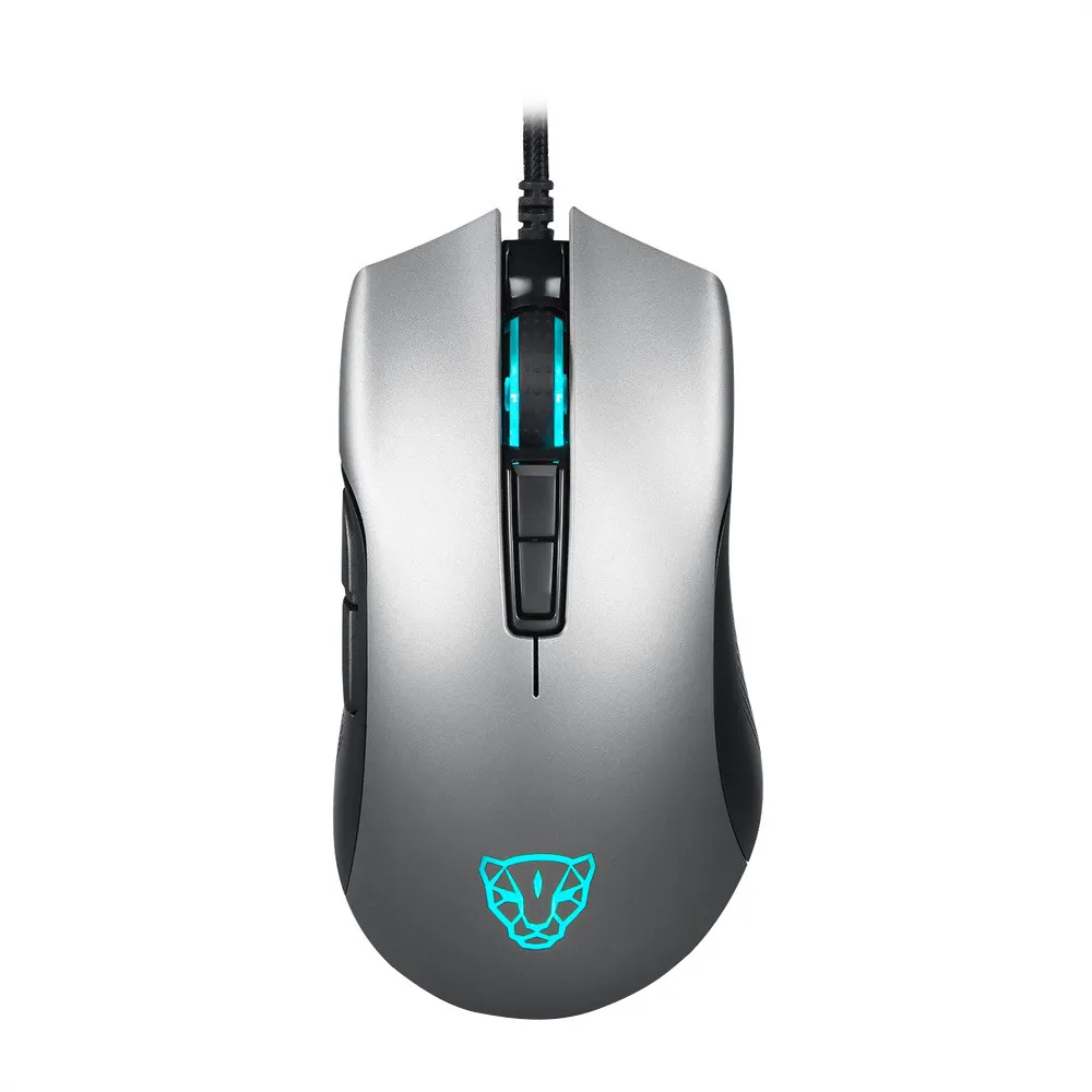 

EPULA 2019 MOTOSPEED V70 12000DPI Professional Breathing Optical Wired Gaming Mouse PUBG wireless computer mouse EY12