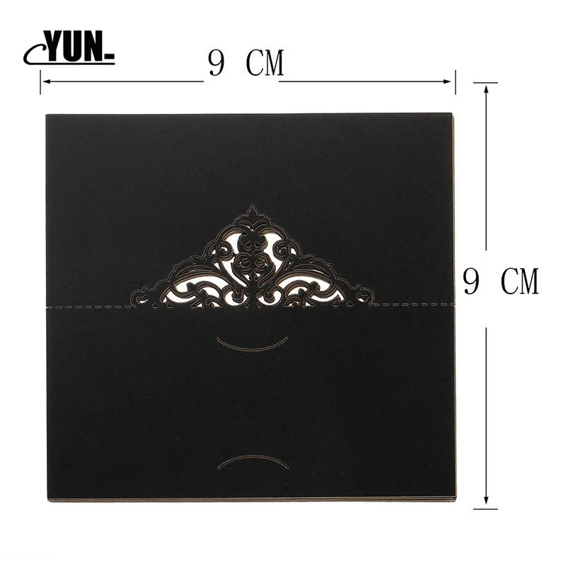 10pcsset Laser Cut Wedding Party Table Name Place Cards  Decor Wedding Favor Decoration 5Dzx007-10 (7)