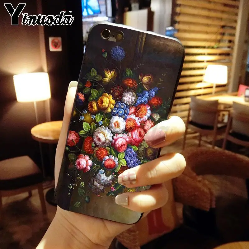 Classic painting flower In a Vase aesthetic Art