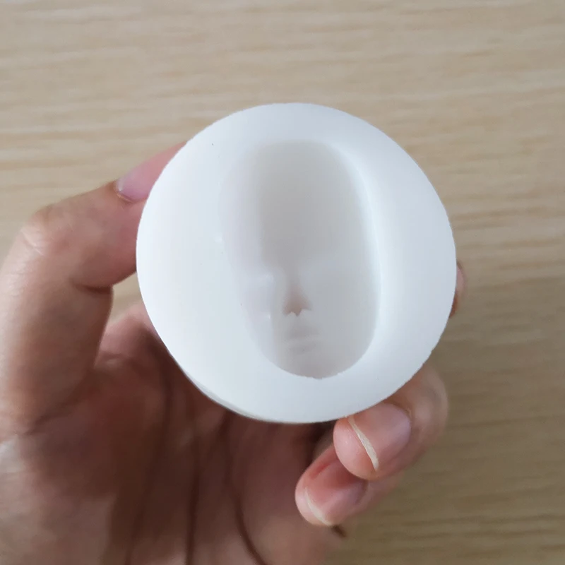 1 шт. инструменты для 3d формы из мягкой глины лица ребенка силиконовая форма торта