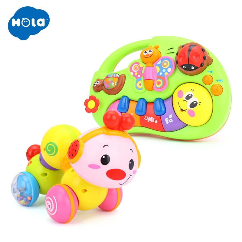 

Electric Educational Inchworm With Music/Light + Toddler Learning Machine Toy Toy Musical Instrument Huile Toys 927