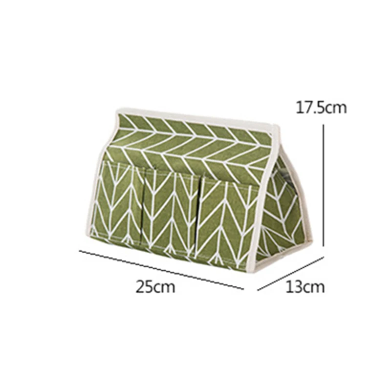 QuickDone-Fabric-Cotton-Tissue-Box-Pen-Remote-Storage-Desk-Organizer-Paper-Napkin-Towel-Holder-Dispenser-Cover-Cases-HG0538 (15)