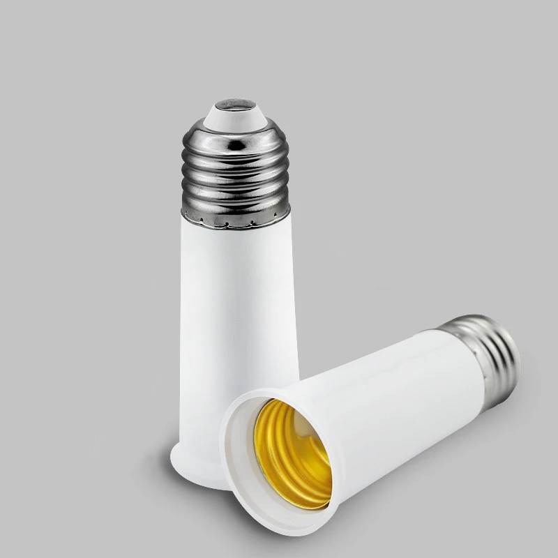 

10 Pieces Lamp Base B22 E27 LED Light Male Socket EU Type Plug Adapter Converter for Bulb Lamp Holder Wholesale