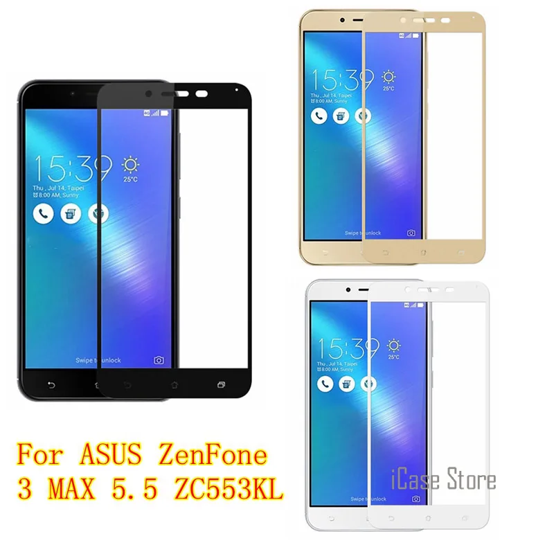 Закаленное стекло для Asus Zenfone 3 Max ZC553KL Защитная пленка для экрана Asus_X00DDA XOODDA 3max zc553 zc 553kl 553 GLAS kl