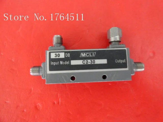 

[BELLA] MCLI C2-30 1-2GHz 30dB RF microwave directional coupler SMA
