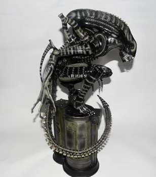 

58CM AVP Alien Figurine Dolls Toys Resin Action Figure Collectible Model Toy Kids Gift
