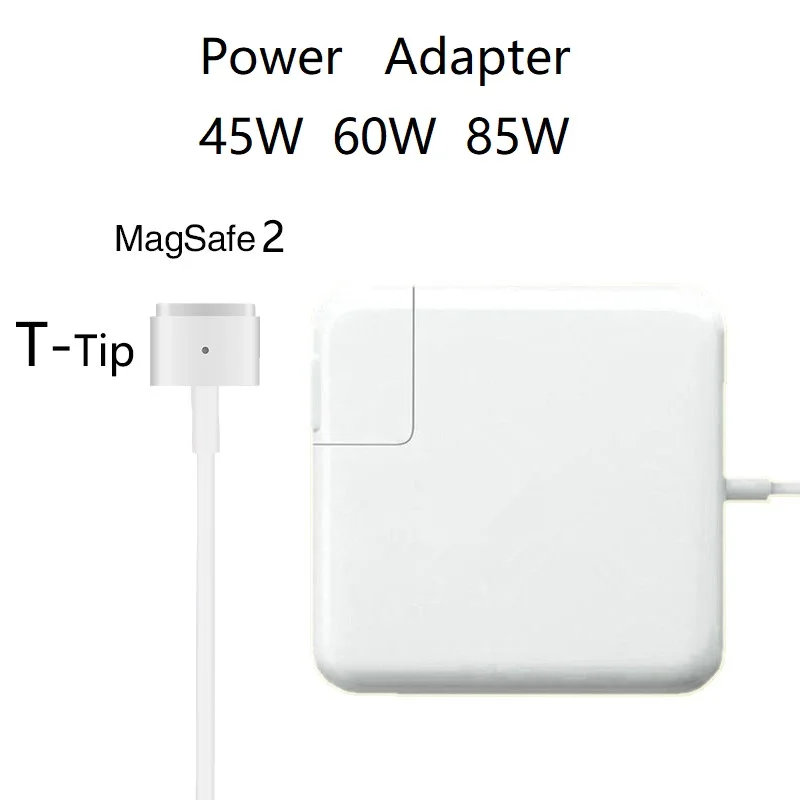 

Youpin New 45W 60W 85W MagSaf*2 T-Tip Laptop Power Adapter Charger For Apple MacbooK Air Pro 11"13" 15"17