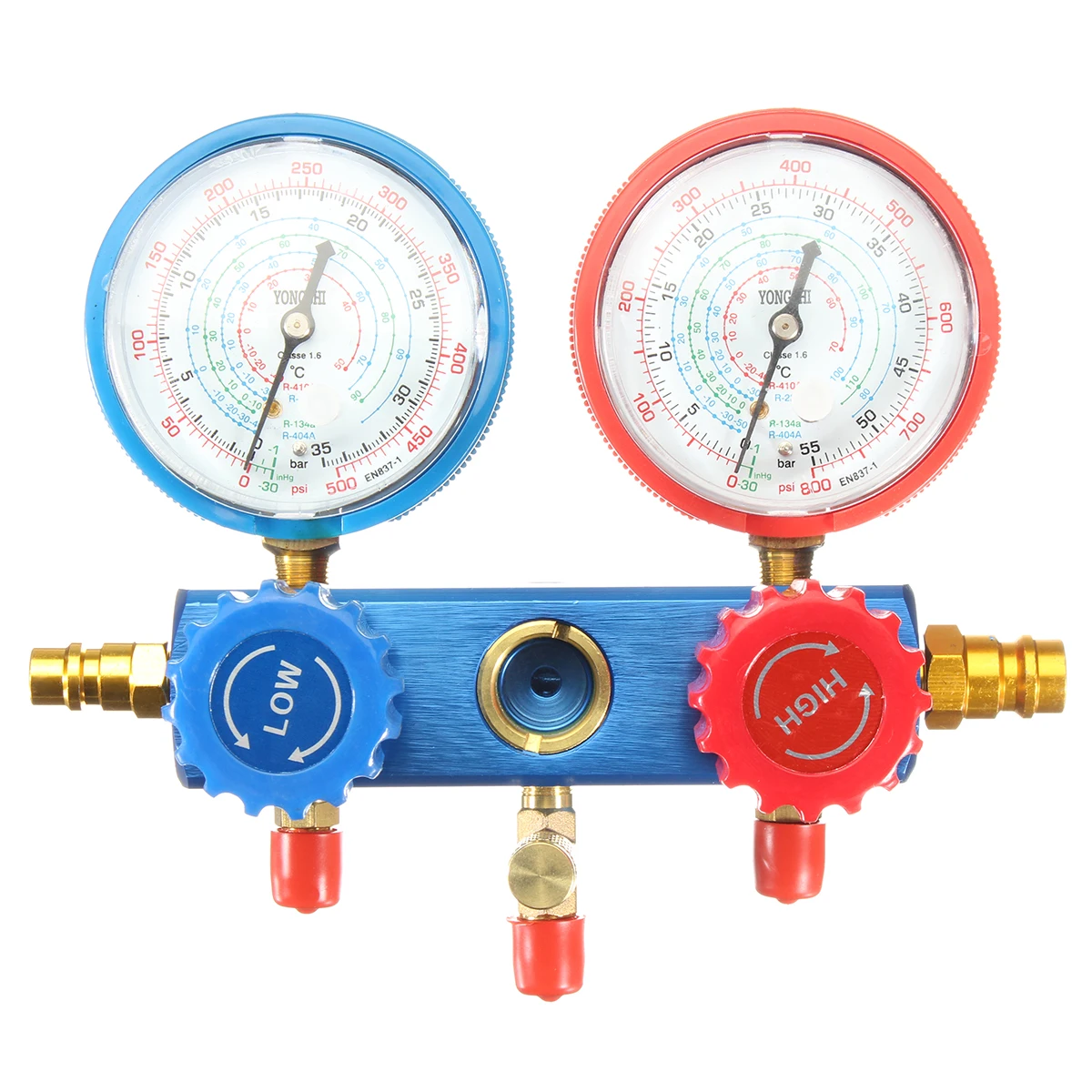 Acouto R12 R22 Refrigeration Air Conditioning AC Diagnostic Manifold Gauge Tool Set