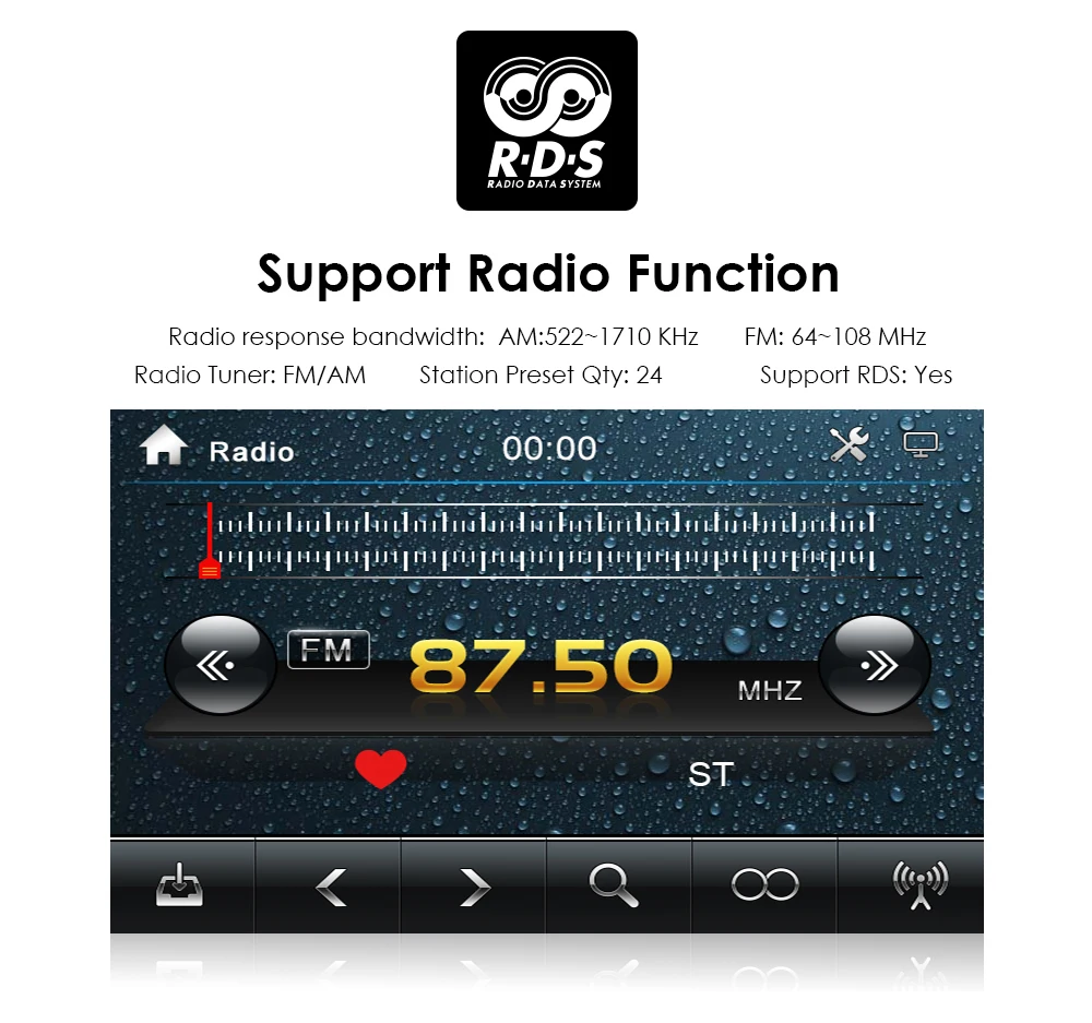 Perfect Touch Screen GPS FM radio Car  DVD Player with USB Bluetooth Multimedia Steel wheel control RDS DAB+ Free Camera + 8 GB SD card 2