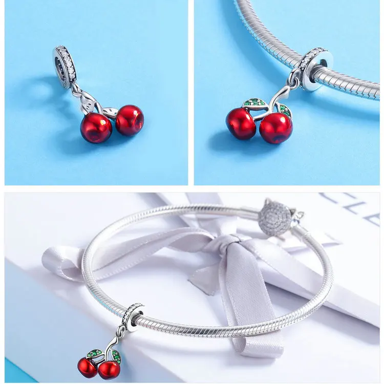 925 серебро fit Pandora Браслеты Honeybee собака бабочка перо птица подвеска семейное дерево сердце Корона бадминтон прекрасные драгоценные бусы