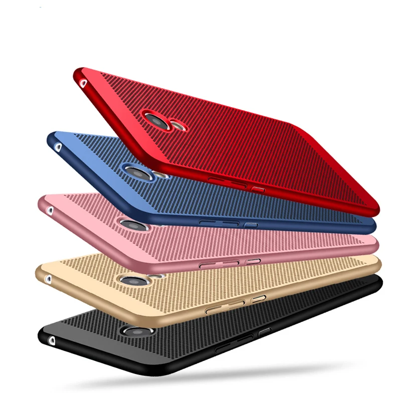 

Heat Dissipation Protective Case for MEIZU Pro 7 Plus M3 M5 Note M6 M5C Phone Housing Case For Meizu M3 Note Hard PC Cover Coque