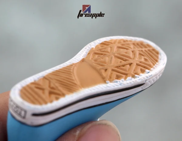 Модные аксессуары для солдат 1/6 женские модели обуви ZYTOYS холщовые ажурные синие