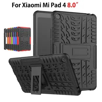 

Case For Xiaomi Mi Pad MiPad 4 Mipad4 8.0 inch Cover TPU+PC Heavy Duty 2 in 1 Hybrid Rugged Durable Funda Tablet Stand Shell