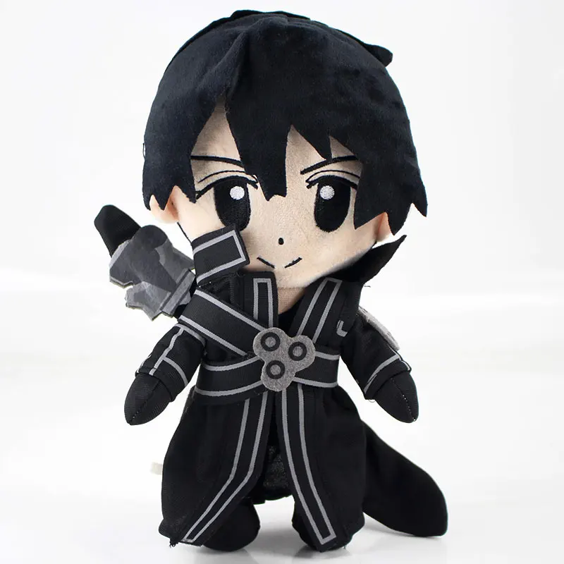 Меч искусство онлайн плюшевые игрушки Kirigaya Kazuto Kirito Yuuki Asuna аниме SAO мягкие куклы