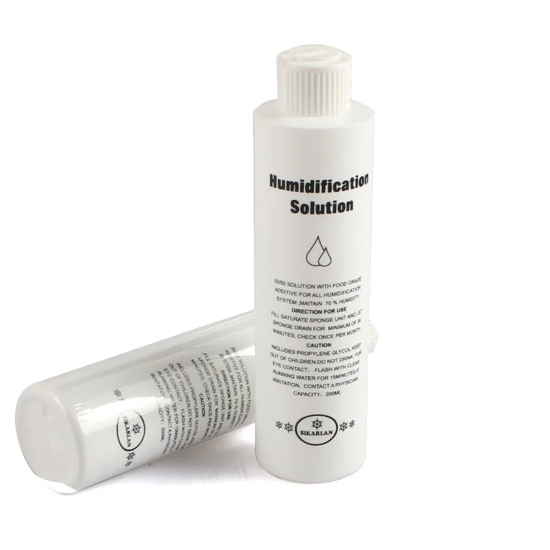 50/50 humidification solution humidifier liquid 200 ml capacity cigar