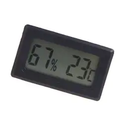 Мини нагревательный прибор цифровой ЖК-термометр гигрометр влажности Измеритель температуры в помещении Метеостанция диагностический