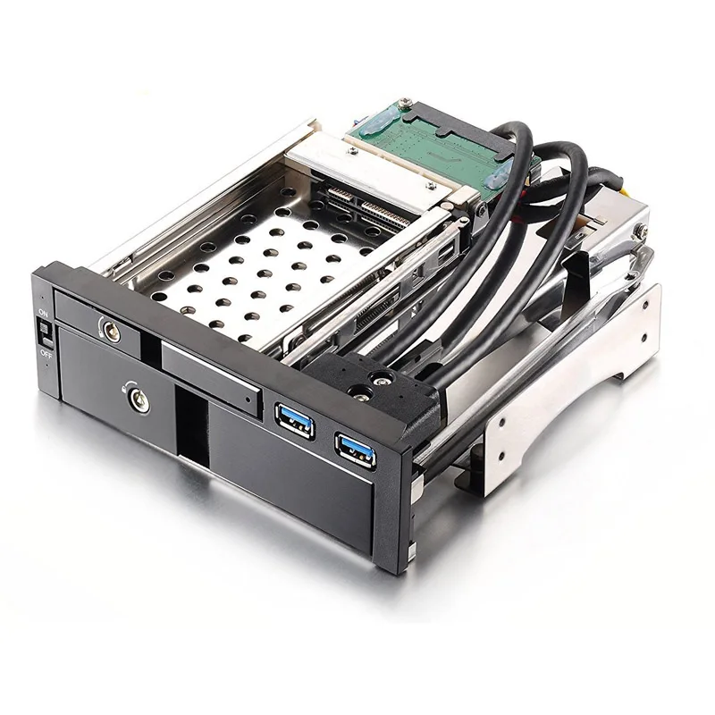 Uneatop ST7224U Optibay aluminium gehäuse 25 SATA HDD/SSD gehäuse und 35 SATA HDD lagerregal USB3.0