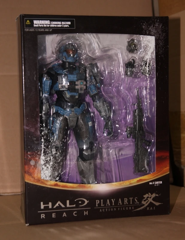 

SQUARE ENIX HALO REACH PLAY ARTS NO.4 CARTER /NO.NO.1 NOBLE SIX /NO.5 JORGE 9"" ACTION FIGURE