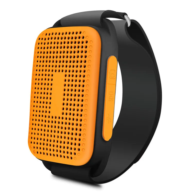 Динамик спорт. Колонка в руке. Повязка с динамиками.