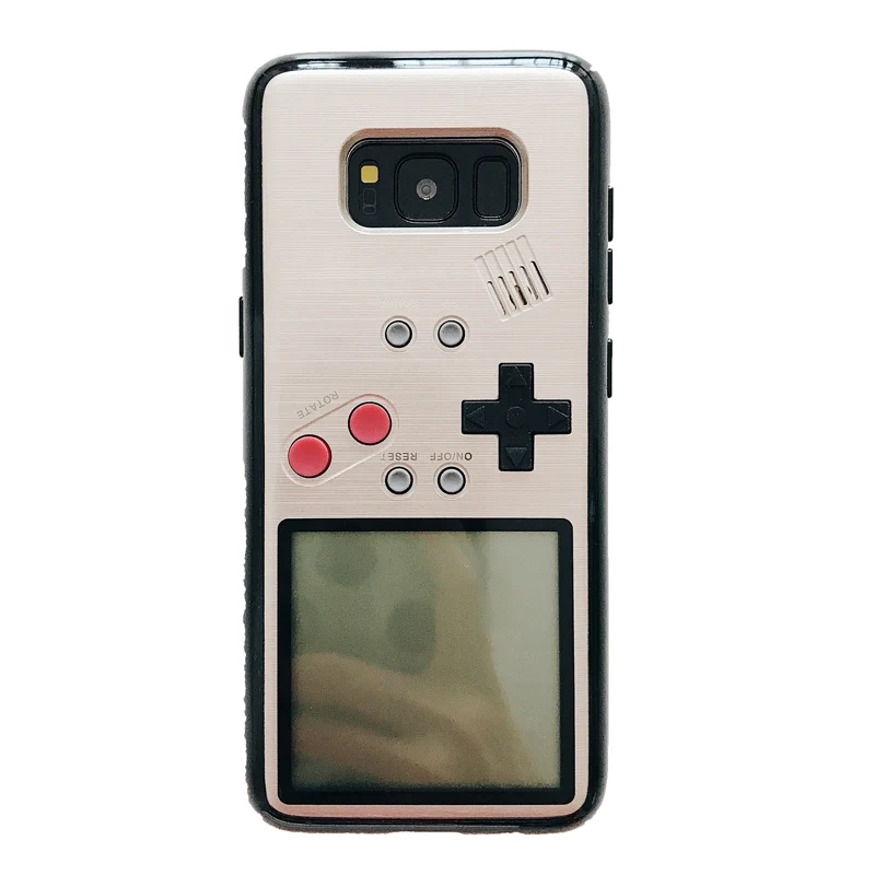 Retro Gameboy Tetris Phone Case For Samsung Galaxy S9 Plus S8 Case Play Game Console Cover Siliconen mobile shell coque Retro Gameboy Tetris Phone Case For Samsung Galaxy S9 Plus S8 Case Play Game Console Cover Siliconen mobile shell coque