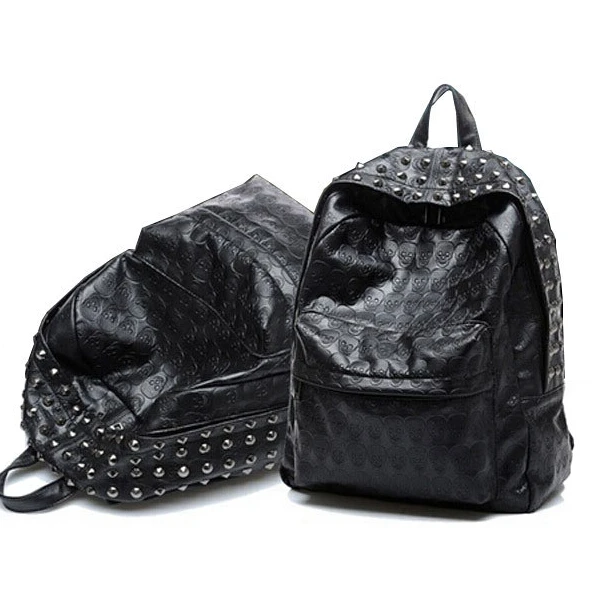 

ETN BAG 062916 hot sale unisex teenager fashion cool skull print travel backpack
