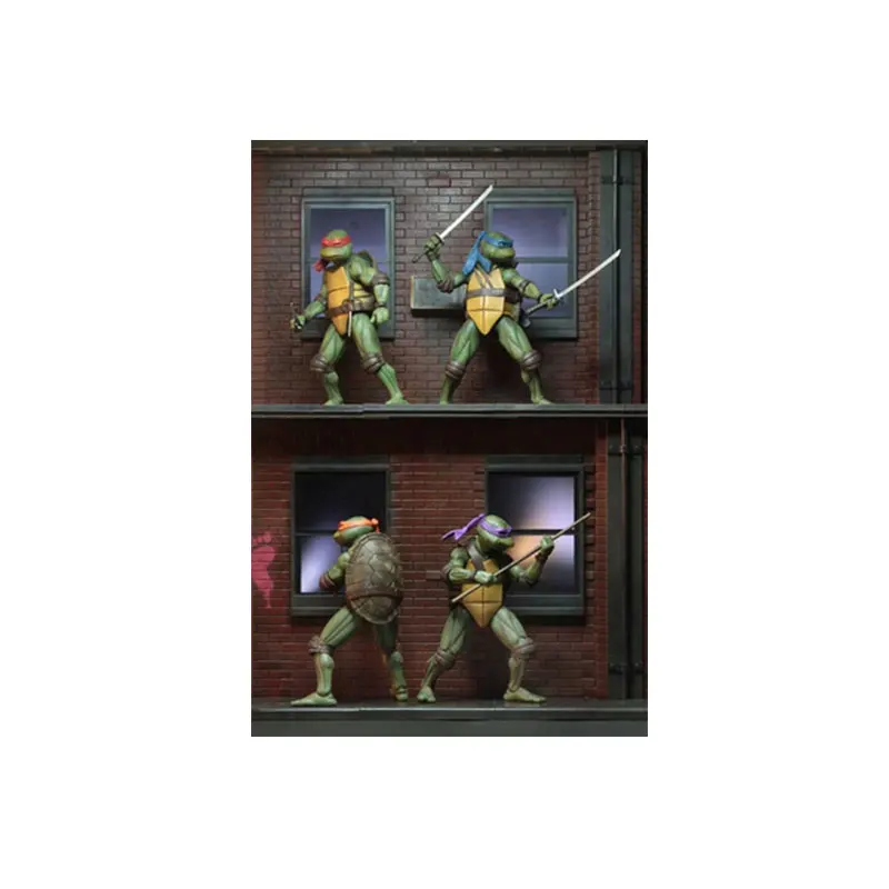 

7 Inch Movable Doll Hand Model Turtle PVC Action Figure Children Gift Collection Model