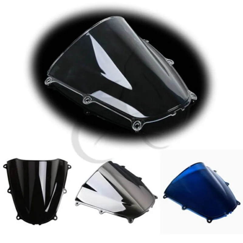 Мотоцикл новый PMMA двойной пузырь лобовое стекло для Honda CBR600RR CBR 600 RR 05-06