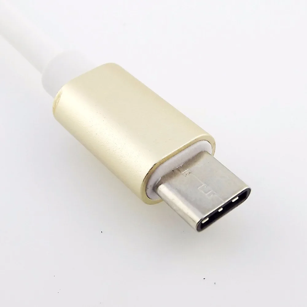 1 шт. USB-C 3.1 Тип C-USB 3.0 HDMI AV Type C Женский 3 в 1 адаптер для Macbook 1" 15 см