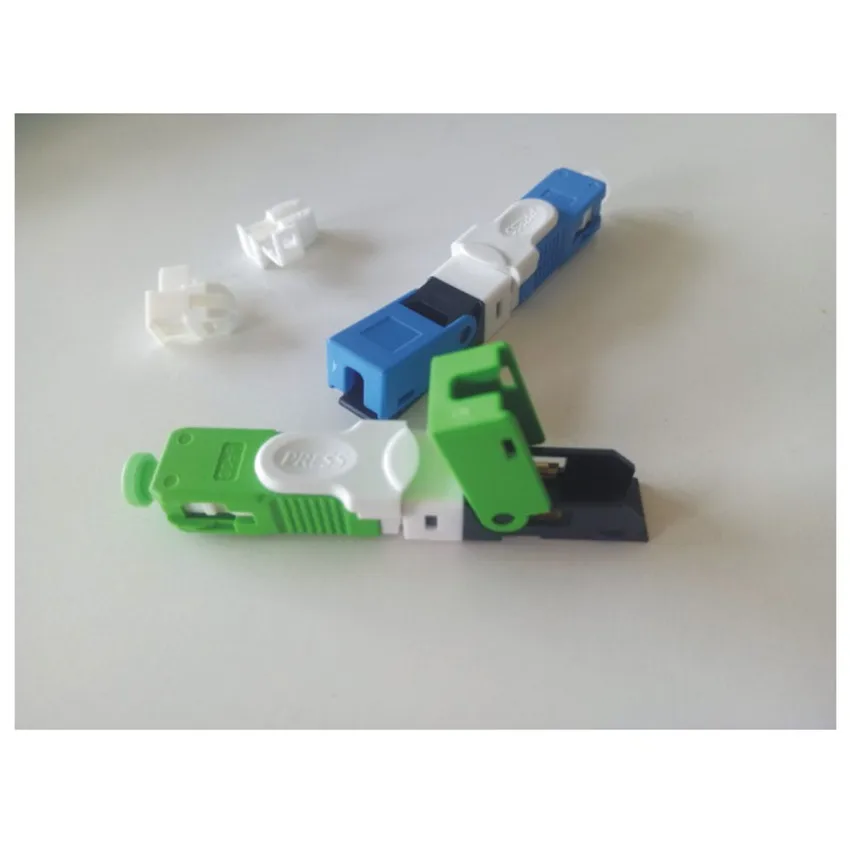 

100PCS/box FTTH ESC250D SC/UPC fiber optic SC UPC/APC quick connector Cost-Effective Fiber Optical Fast Connector