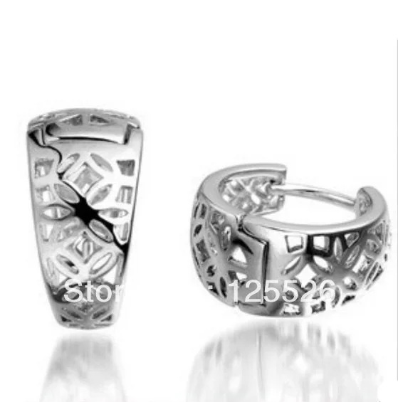 

Bird Nest Design Jewellery Fashion Lady's 925 Sterling silver Earrings Gift free shipping