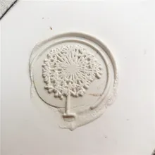 Одуванчик воск печать штамп Одуванчик дизайн логотипа или пользовательские сургуча свадьба печать завод воск печать штамп