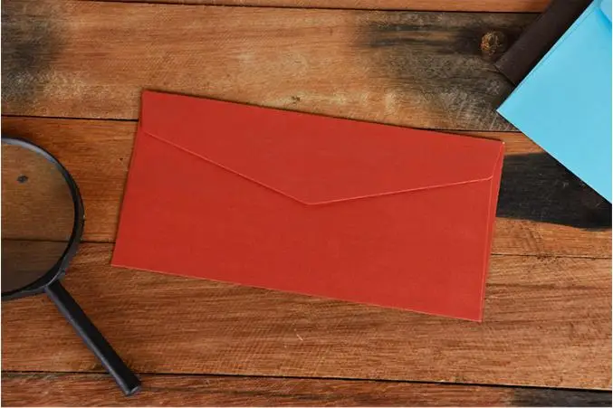Coloffice 10 шт. винтажный Западный конверт креативный глянцевый огненный конверт цветной пригласительный конверт школьные офисные принадлежности - Цвет: Красный
