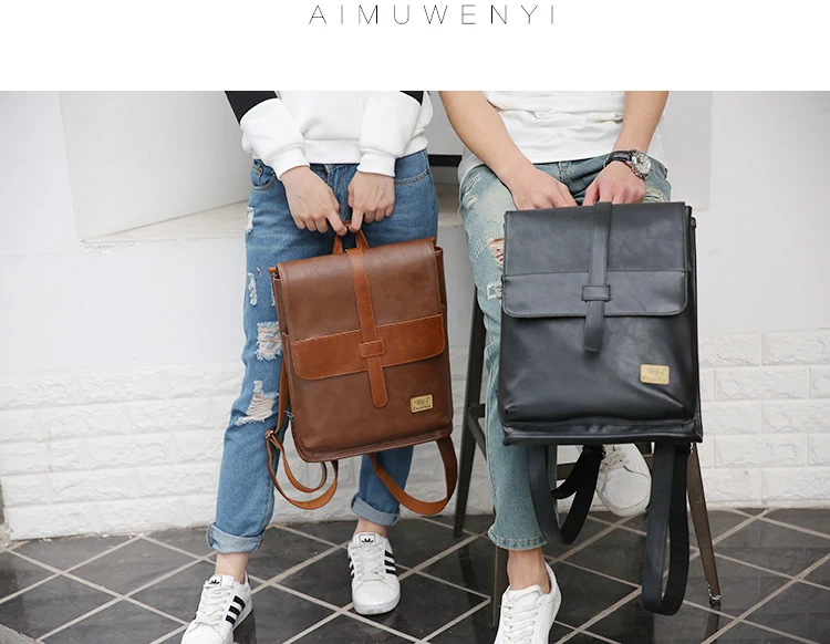 Модный брендовый мужской женский рюкзак в трех коробках, простая повседневная Студенческая сумка для колледжа, 14 дюймов, А4, женские большие школьные сумки для ноутбука