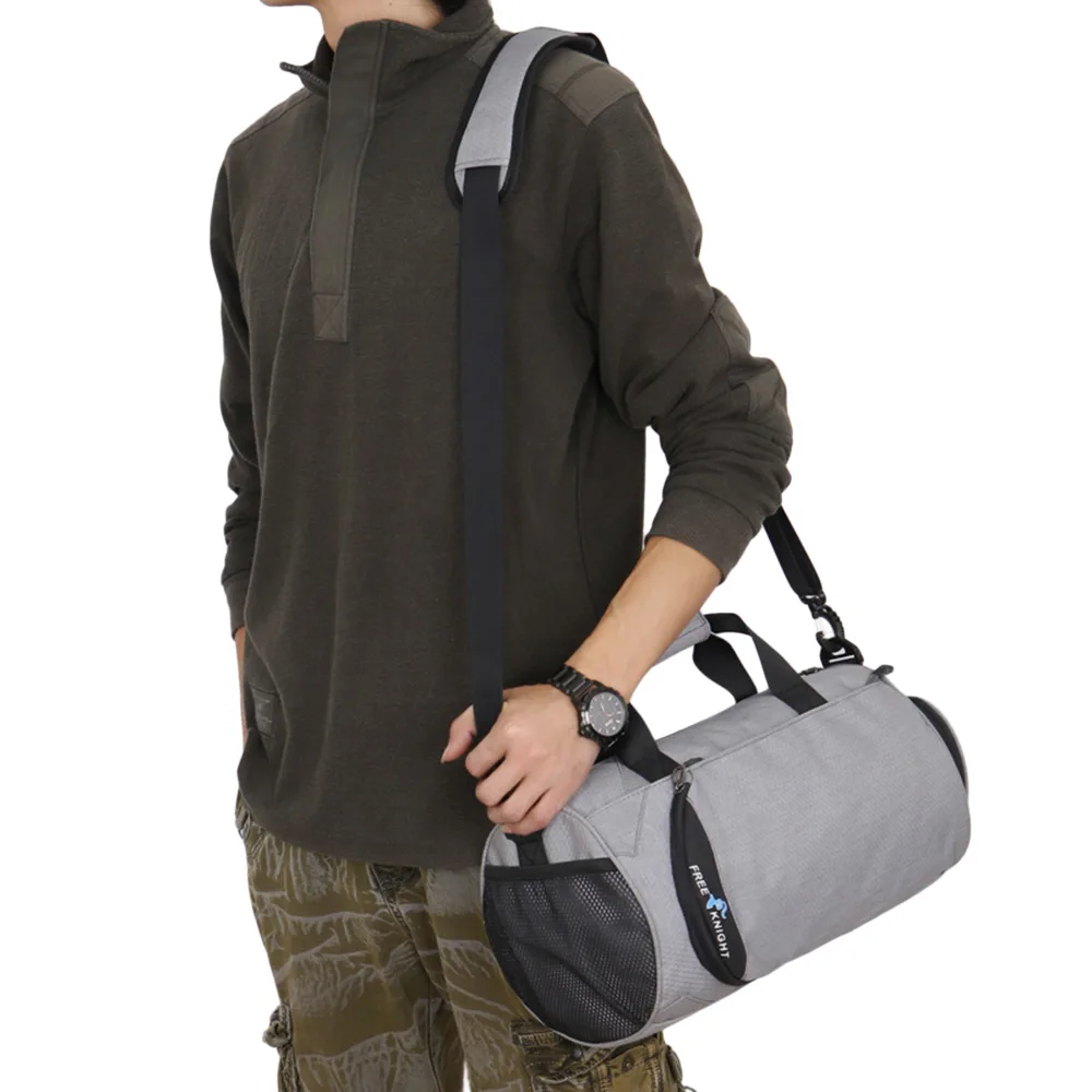 Esterno Cavaliere Blue Viaggio Da Tote 25l Gray Borse Bagagli Palestra Impermeabile Borsa Tracolla A Di Formazione purplish Calcio Gray deep Libero Poliestere Outdoor FqFwfAO