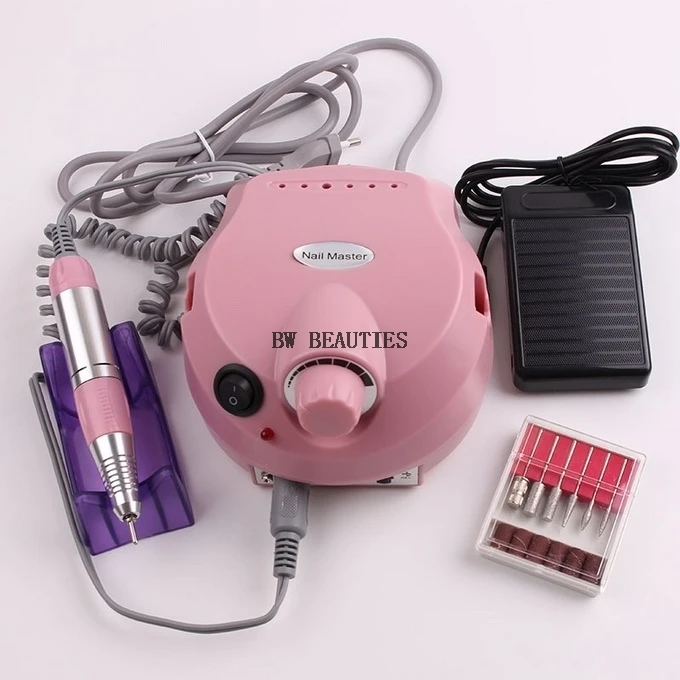 

20Pcs/Lot Electric Nail Drill Machine 30000RPM Nail Art Equipment Manicure Kit Nail File Drill Bit Sanding Band Accessory Tool